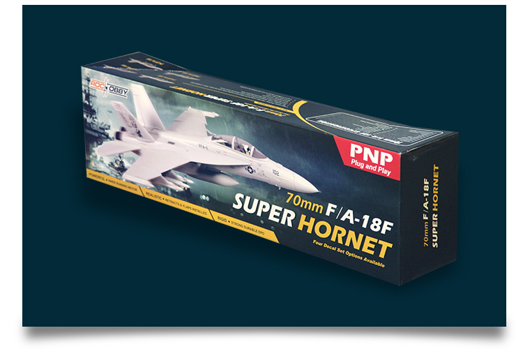 FMS F/A-18F Super Hornet 70mm PNP RC Airplane