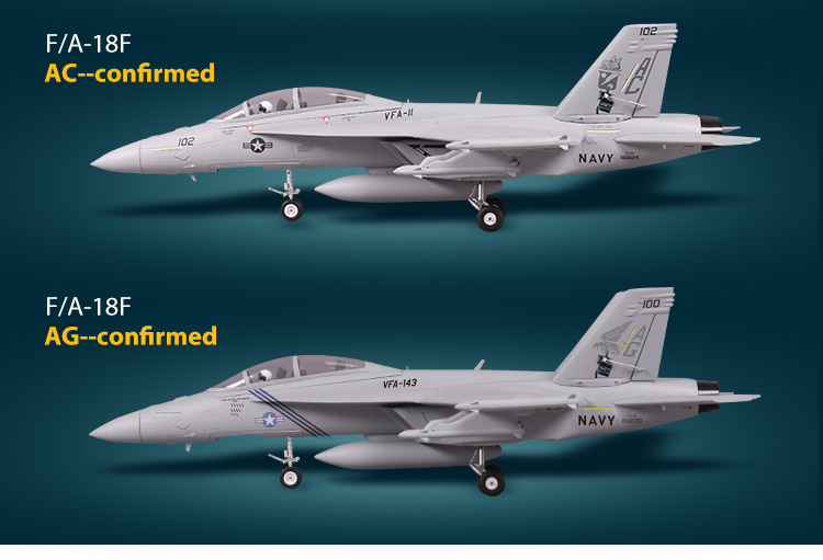 FMS F/A-18F Super Hornet 70mm PNP RC Airplane
