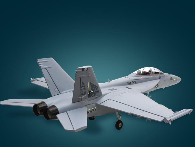 FMS F/A-18F Super Hornet 70mm PNP RC Airplane