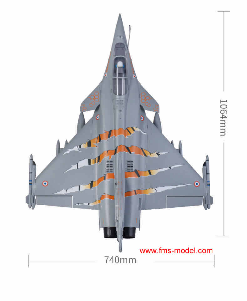 FMS 64mm Nato Tiger Meet PNP RC Airplane