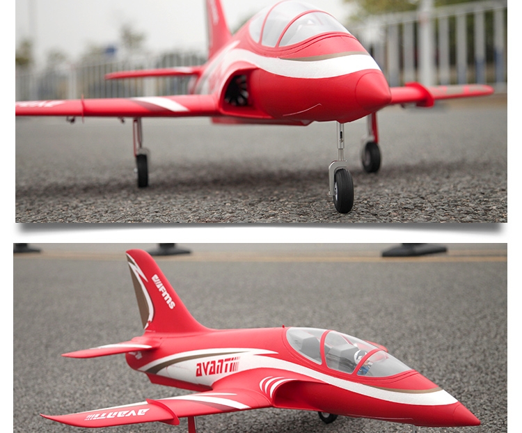 FMS Avanti S 70mm Jet PNP 6S Red Race RC JET Airplane
