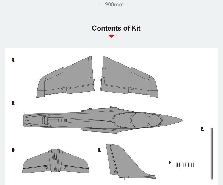 FMS Avanti S 70mm Jet PNP 6S Red Race RC JET Airplane