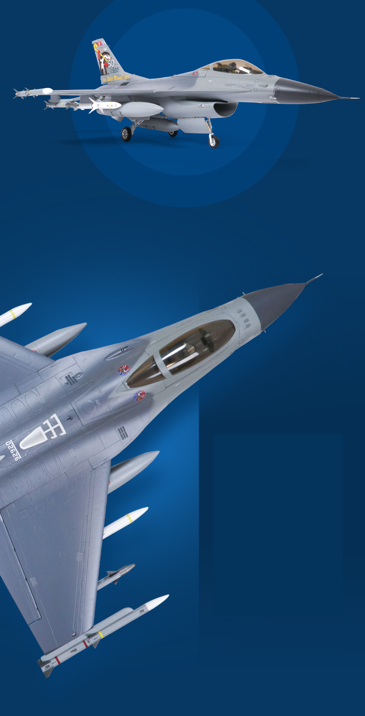 FMS F16 80mm EDF JET PNP RC Airplane