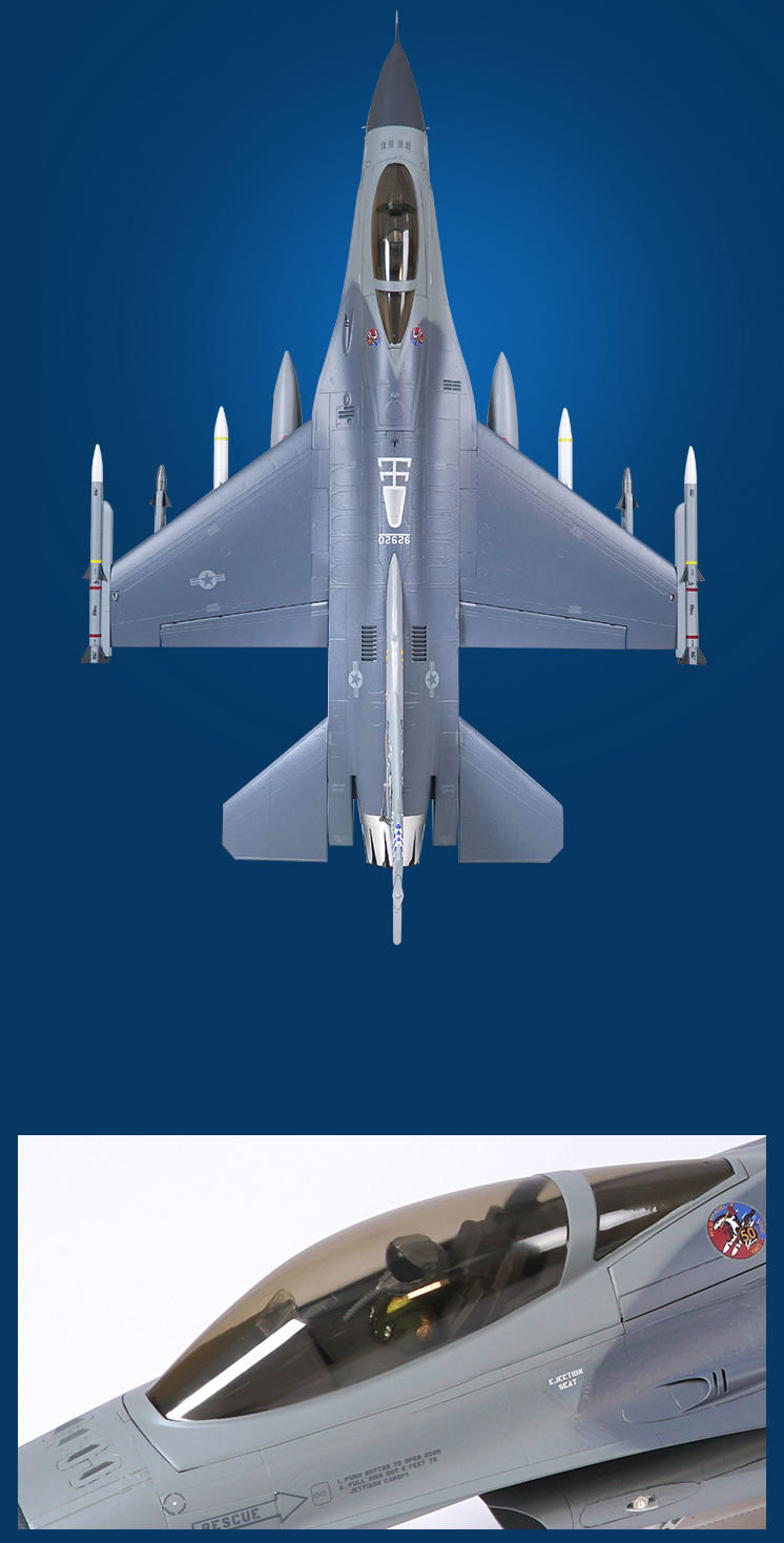 FMS F16 80mm EDF JET PNP RC Airplane