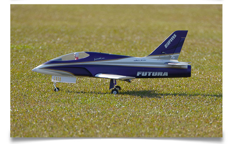 FMS Futura 80mm Jet PNP Purple EDF RC Jet