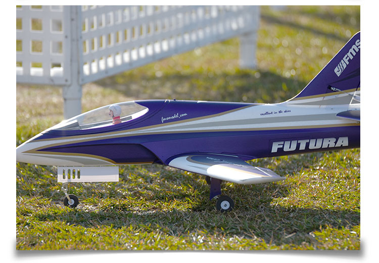 FMS Futura 80mm Jet PNP  Purple EDF RC Jet