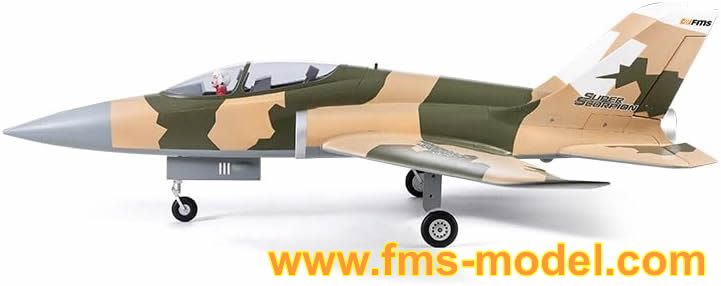 FMS Super Scorpion V2 90mm EDF Jet PNP 8S Came RC Airplane 