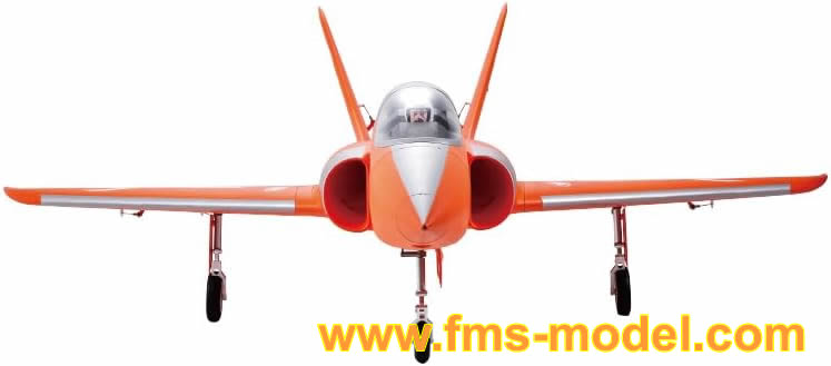 FMS Super Scorpion V2 90mm EDF Jet PNP 6S Orange RC Airplane