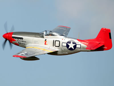 FMS 1450mm P51 P-51D Mustang V8 Red Tail 4S PNP  RC Airplane