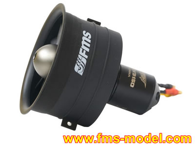 FMS 2840-KV3150 64MM DUCTED FAN SYSTEM 11-BLADE MOTOR 4S FMSDF003 power system