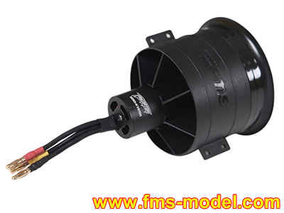 FMS 3280-KV2100 6S inrunner brushless 80mm 12-Blade Ducted Fan Power Motor System