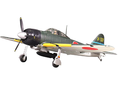 FMS A6M3 Zero 1400mm PNP Green with Reflex V2 RC plane