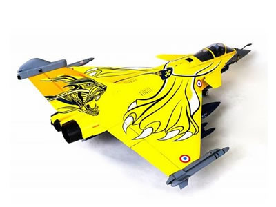 FMS DASSAULT RAFALE 80MM EDF PNP RC Airplane with free Reflex system