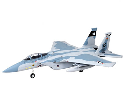 FMS F-15 Eagle Sky Camo 64mm  RC Fighter Jet