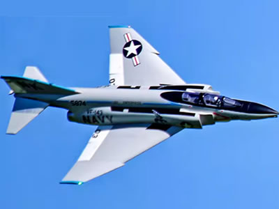 FMS F-4 Phantom II 80mm EDF PNP RC Jet