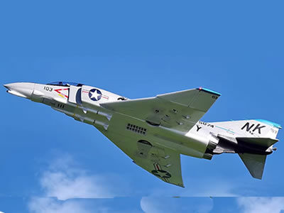 FMS F-4 Phantom II 80mm EDF PNP RC Jet