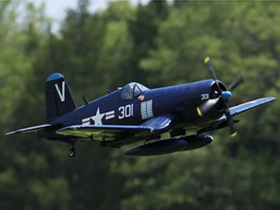FMS F4U-4 Blue V3 1400mm PNP RC Airplane