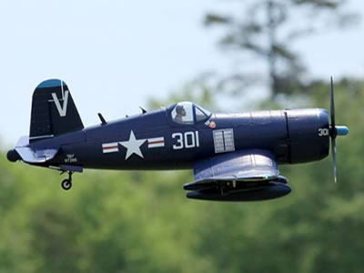 FMS F4U-4 Blue V3 1400mm PNP RC Airplane