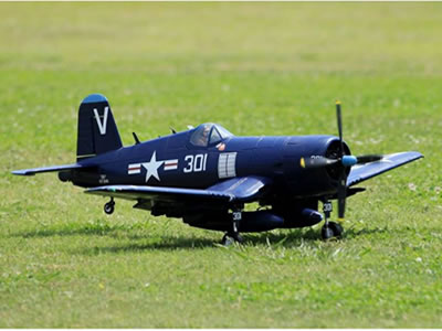 FMS F4U-4 Blue V3 1400mm PNP RC Airplane