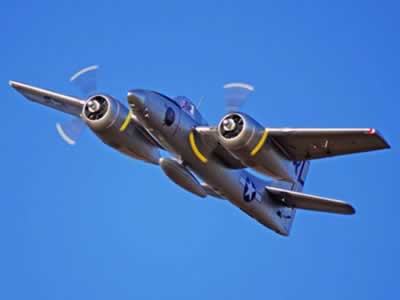 FMS F7F Tigercat 1700mm PNP Silver RC Airplane