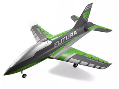 FMS Futura 64mm 4S EDF Green RC JET PNP Airplane