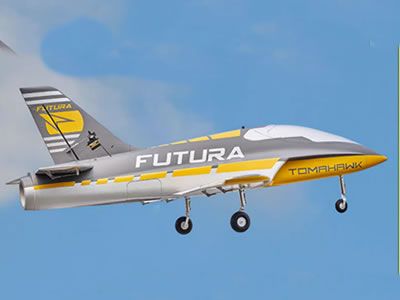FMS Futura 64mm 4S EDF Yellow RC JET PNP Airplane