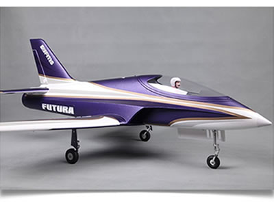 FMS Futura 80mm Jet PNP Purple EDF RC Jet