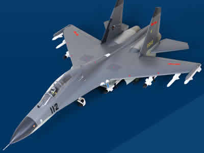 FMS J-11BS TWIN 70mm EDF Jet RC Airplane