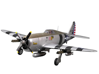 FMS 1500mm P-47 Thunderbolt Bonnie with Reflex V2 PNP RC Airplane