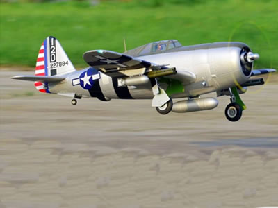 FMS P-47 Razorback 1500mm PNP Bonnie RC Airplane