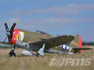 FMS P-47 Razorback 980mm PNP RC JET Airplane