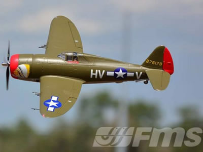 FMS P-47 Razorback 980mm PNP RC JET Airplane