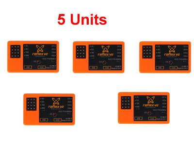 5 units FMS Reflex V2 Flight Controller System For FMS RC Airplane