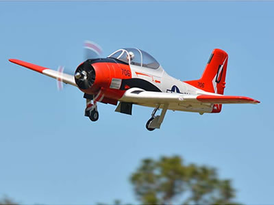 FMS T-28D V4 1400mm PNP Red RC JET Airplane