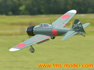 FMS Zero A6M5 1100mm PNP RC Airplane